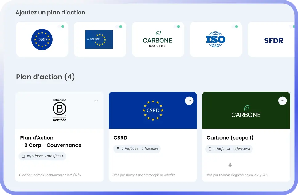 Piloter vos plans d'action