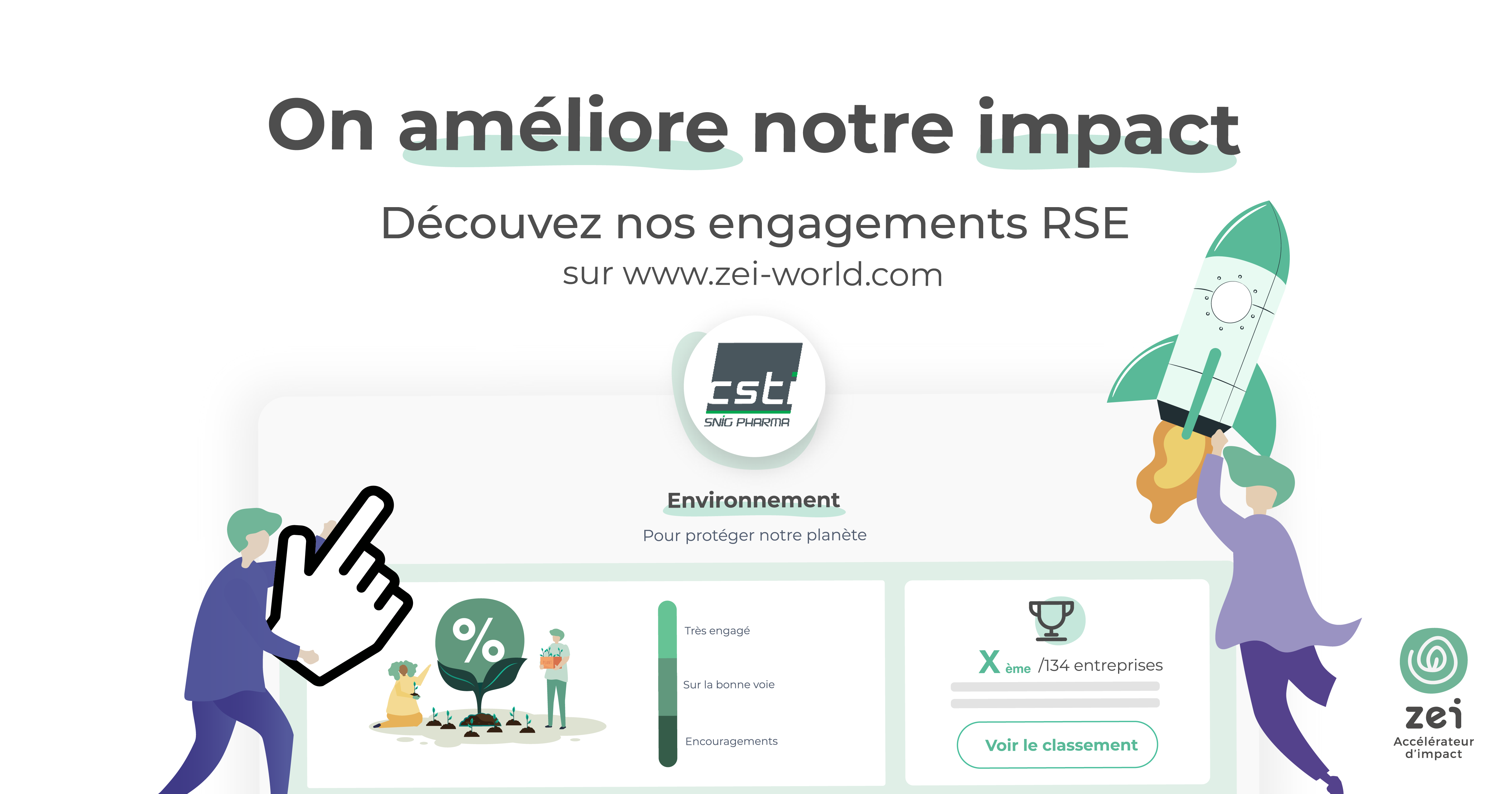 SNIG Pharma - découvrez leur profil RSE - Zei